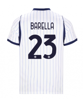 Billige Fotballdrakt Inter Milan Nicolo Barella #23 Replika Bortedrakt 2026-27 Kortermet Billige Fotballdrakt Inter Milan Nicolo Barella #23 Replika Bortedrakt 2026-27 Kortermet